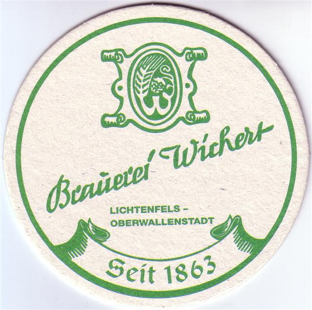 lichtenfels lif-by wichert rund 1a (rund215-brauerei wichert-grn) 